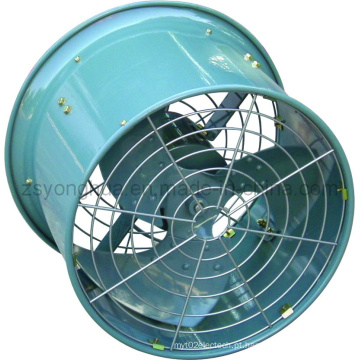 Ventilador de exaustão industrial / ventilador elétrico (baixo ruído)